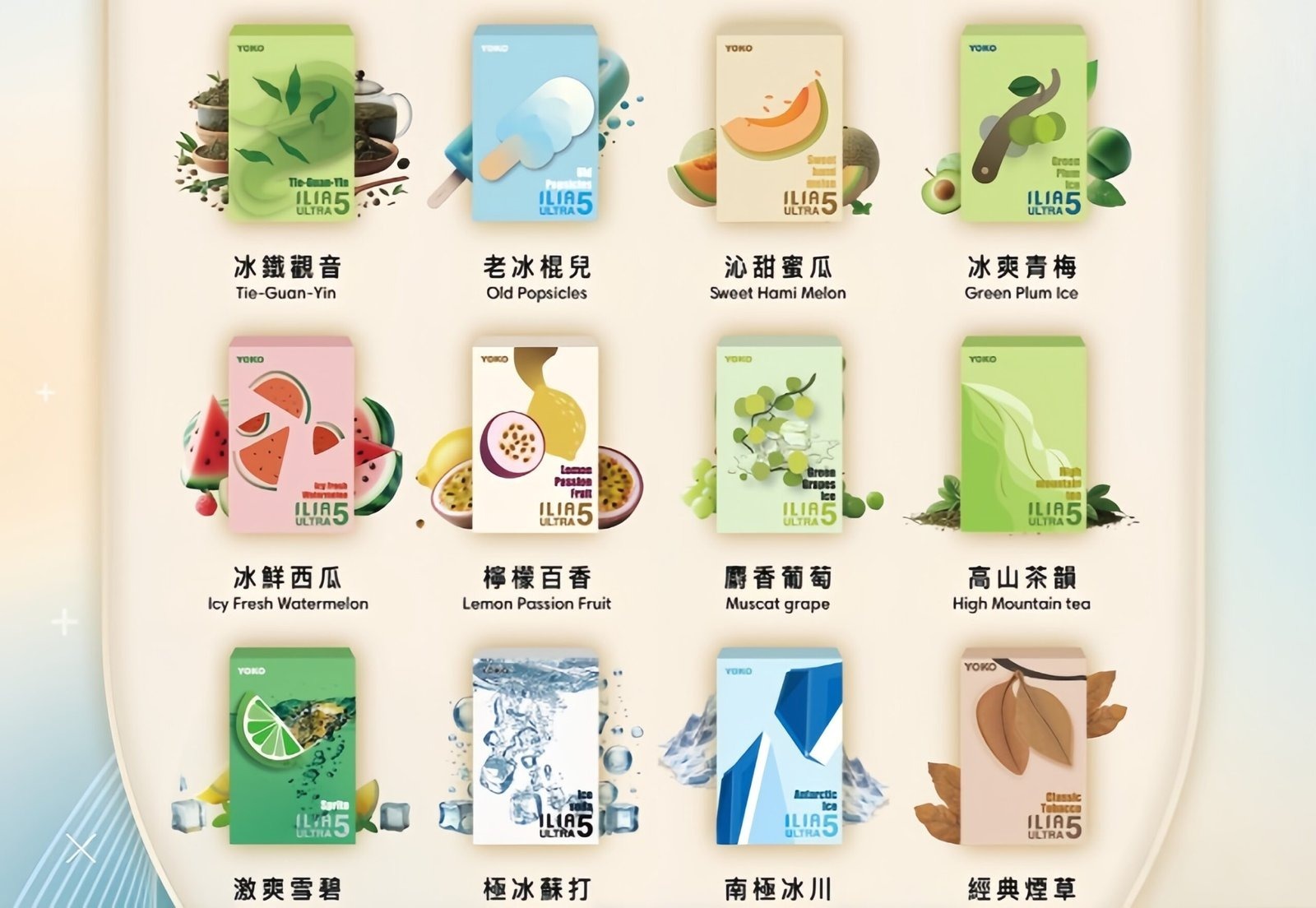 ILIA5代哩亞五代口味圖_副本1-scaled-1jpg - ILIA 拓撲蒸汽台灣官網 | LANA 拉娜 RELX 悅刻 SP2S 主機煙彈